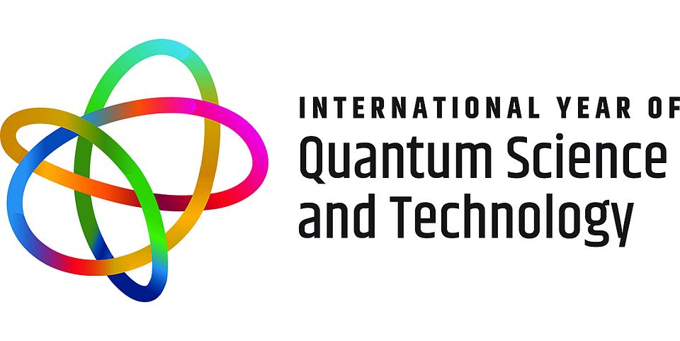 [Translate to Deutsch:] Logo of international year of quantum science and technology