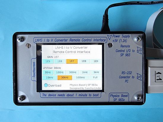 LNHS I to V Converter Remote Control Interface (SP 983a)