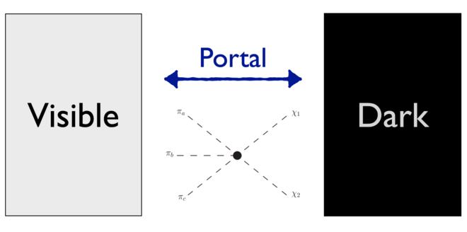 Topological Portal to the Dark Matter