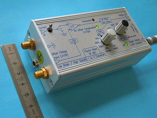 Low Noise | High Stability I to V Converter (SP 983)