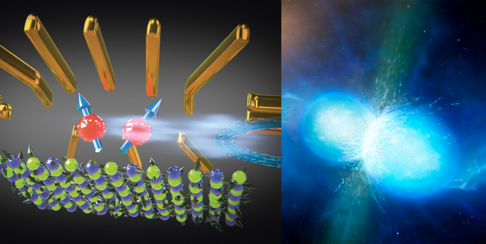 Two TagesWoche articles on the research of the Physics Department 